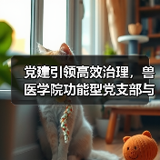 党建引领高效治理，兽医学院功能型党支部与管理委员会成立