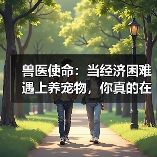 兽医使命：当经济困难遇上养宠物，你真的在履行责任吗？
