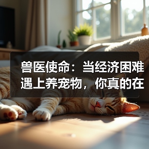 兽医使命：当经济困难遇上养宠物，你真的在履行责任吗？（图3）