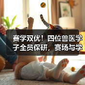 赛学双优！四位兽医学子全员保研，赛场与学术如何双赢？