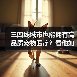 三四线城市也能拥有高品质宠物医疗?看他如何打破行业瓶颈(图4) 三四线城市也能拥有高品质宠物医疗?看他如何打破行业瓶颈(图4)