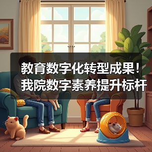 教育数字化转型成果！我院数字素养提升标杆作品获奖