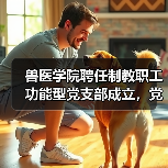 兽医学院聘任制教职工功能型党支部成立，党建引领高效治理（图2）