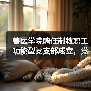 兽医学院聘任制教职工功能型党支部成立，党建引领高效治理