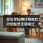 兽医学院聘任制教职工功能型党支部成立，党建引领高效治理（图4）