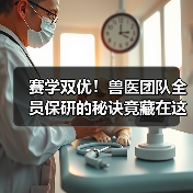 赛学双优！兽医团队全员保研的秘诀竟藏在这
