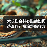 犬咬伤合并心脏病如何选治疗?海泊舒保守方案解析(图4) 犬咬伤合并心脏病如何选治疗?海泊舒保守方案解析(图4)