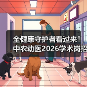 全健康守护者看过来！中农动医2026学术岗招聘启动（图3）