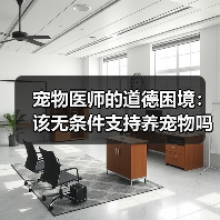 宠物医师的道德困境：该无条件支持养宠物吗？