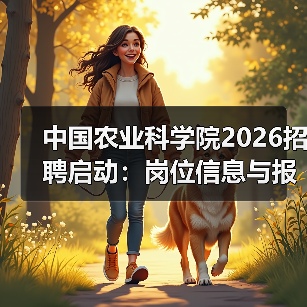 中国农业科学院2026招聘启动:岗位信息与报考指南(图2) 中国农业科学院2026招聘启动:岗位信息与报考指南(图2)