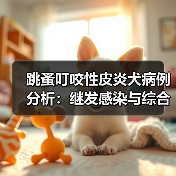 跳蚤叮咬性皮炎犬病例分析:继发感染与综合治疗策略(图4) 跳蚤叮咬性皮炎犬病例分析:继发感染与综合治疗策略(图4)