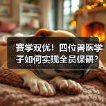 赛学双优！四位兽医学子如何实现全员保研？