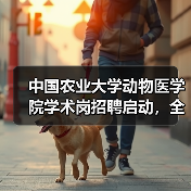 中国农业大学动物医学院学术岗招聘启动，全健康共守护如何展开？