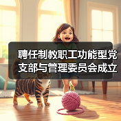 聘任制教职工功能型党支部与管理委员会成立，如何助力党建引领高效治理？