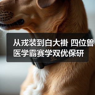 从戎装到白大褂 四位兽医学霸赛学双优保研(图3) 从戎装到白大褂 四位兽医学霸赛学双优保研(图3)