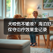 犬咬伤不输液?海泊舒保守治疗效果全记录(图2) 犬咬伤不输液?海泊舒保守治疗效果全记录(图2)