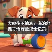 犬咬伤不输液?海泊舒保守治疗效果全记录(图3) 犬咬伤不输液?海泊舒保守治疗效果全记录(图3)