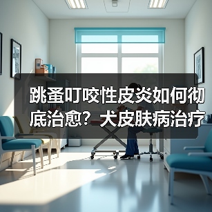 跳蚤叮咬性皮炎如何彻底治愈？犬皮肤病治疗方案解析