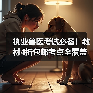 执业兽医考试必备！教材4折包邮考点全覆盖（图4）