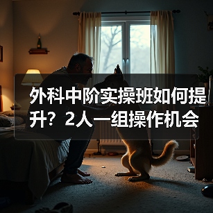 外科中阶实操班如何提升？2人一组操作机会不容错过！（图4）