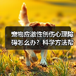 宠物应激性创伤心理障碍怎么办？科学方法帮你解决