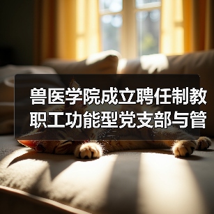 兽医学院成立聘任制教职工功能型党支部与管理委员会(图2) 兽医学院成立聘任制教职工功能型党支部与管理委员会(图2)