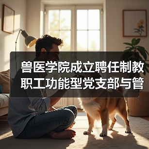 兽医学院成立聘任制教职工功能型党支部与管理委员会(图4) 兽医学院成立聘任制教职工功能型党支部与管理委员会(图4)