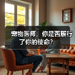 宠物医师，你是否履行了你的使命？