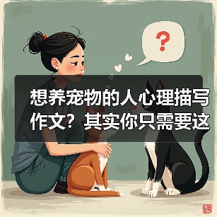 想养宠物的人心理描写作文？其实你只需要这3步（图4）