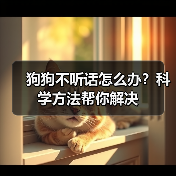 狗狗不听话怎么办？科学方法帮你解决