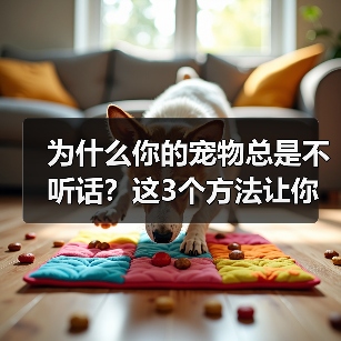 为什么你的宠物总是不听话？这3个方法让你轻松搞定