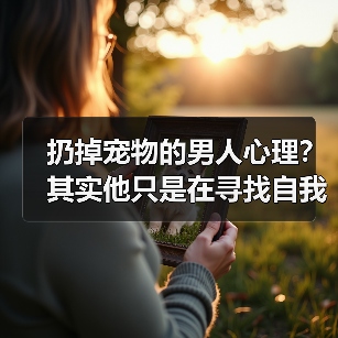 扔掉宠物的男人心理？其实他只是在寻找自我