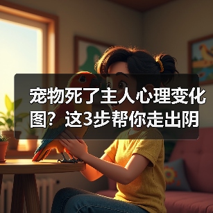 宠物死了主人心理变化图？这3步帮你走出阴影（图3）