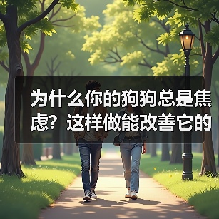 为什么你的狗狗总是焦虑？这样做能改善它的心理健康