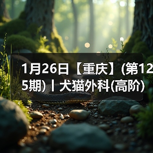 1月26日【重庆】(第125期)丨犬猫外科(高阶)班!含SUB(人人可实操)、乳糜胸等技术!(图4) 1月26日【重庆】(第125期)丨犬猫外科(高阶)班!含SUB(人人可实操)、乳糜胸等技术!(图4)