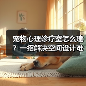 宠物心理诊疗室怎么建？一招解决空间设计难题