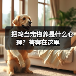 把鸡当宠物养是什么心理?答案在这里(图4) 把鸡当宠物养是什么心理?答案在这里(图4)