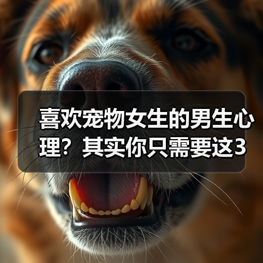 喜欢宠物女生的男生心理?其实你只需要这3步(图1) 喜欢宠物女生的男生心理?其实你只需要这3步(图1)