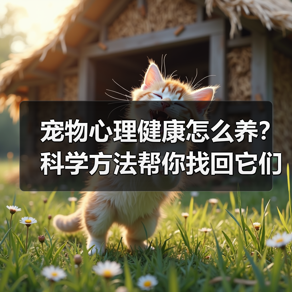 宠物心理健康怎么养？科学方法帮你找回它们的快乐（图3）