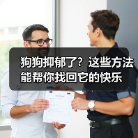 狗狗抑郁了?这些方法能帮你找回它的快乐(图3) 狗狗抑郁了?这些方法能帮你找回它的快乐(图3)