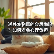 送养宠物真的会后悔吗？如何避免心理负担（图1）