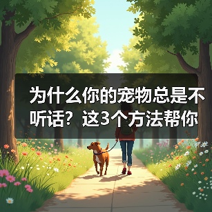 为什么你的宠物总是不听话?这3个方法帮你解决(图2) 为什么你的宠物总是不听话?这3个方法帮你解决(图2)