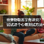 给宠物取名字有讲究？试试这个心理测试方法