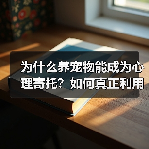 为什么养宠物能成为心理寄托?如何真正利用它?(图2) 为什么养宠物能成为心理寄托?如何真正利用它?(图2)