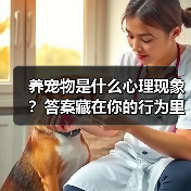养宠物是什么心理现象?答案藏在你的行为里(图1) 养宠物是什么心理现象?答案藏在你的行为里(图1)