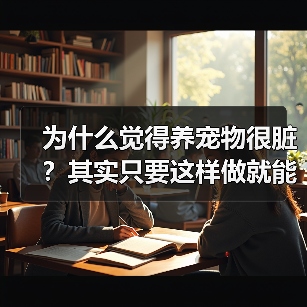 为什么觉得养宠物很脏？其实只要这样做就能改变