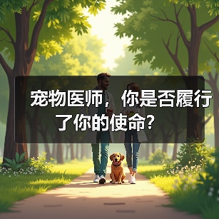 宠物医师，你是否履行了你的使命？