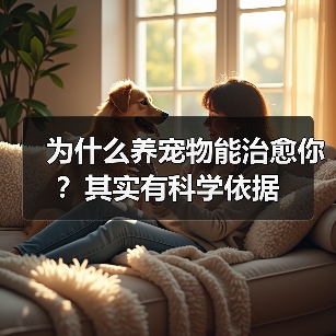 为什么养宠物能治愈你?其实有科学依据(图1) 为什么养宠物能治愈你?其实有科学依据(图1)