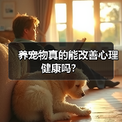 养宠物真的能改善心理健康吗？