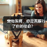 宠物医师，你是否履行了你的使命？